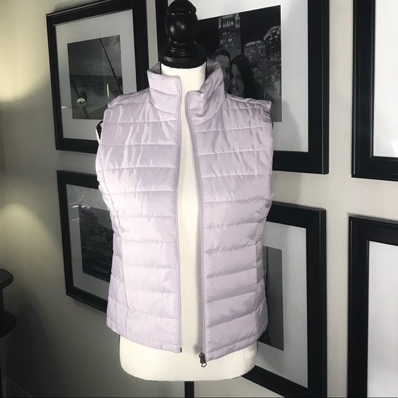 LOFT outlet Lavender winter vest - Picture 2 of 5
